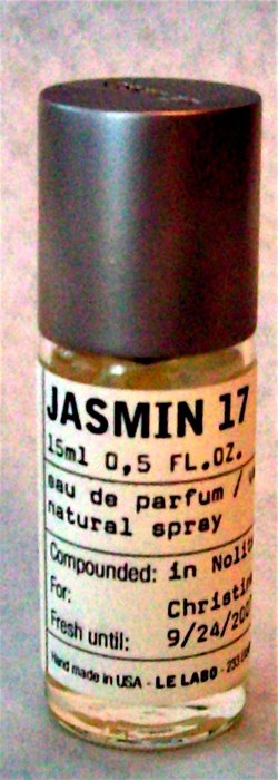 The Perfume Bee: Le Labo Jasmin 17